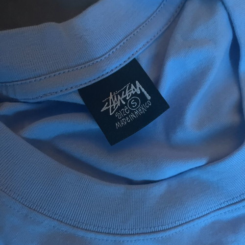 Stussy t shirt turquoise size S like new
