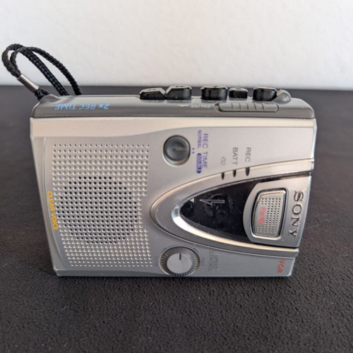 Sony TCM-400DV Cassette Recorder used with VOR and Clear Voice