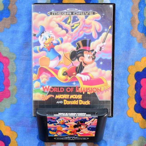 World of Illusion Sega Mega Drive game used, platformer