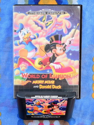 World of Illusion Sega Mega Drive game used, platformer