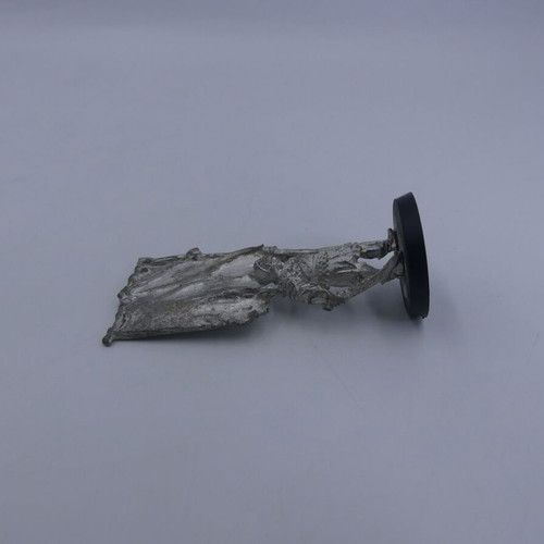 Mordor Orc Bannerman metal figure Warhammer LOTR 6 cm used