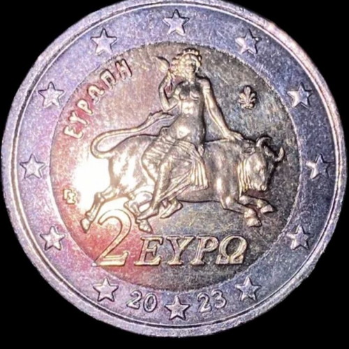 Greece 2 Euro Coin 2023 New