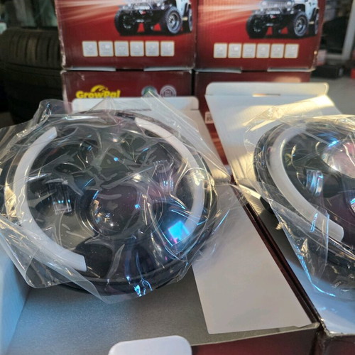 Suzuki Samurai H4 front LED headlight set new