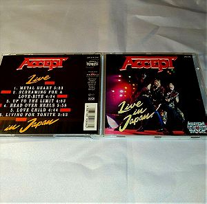 Accept Live in Japan CD