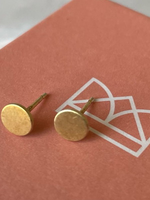 Prinkipo Full Moon Gold Earrings used