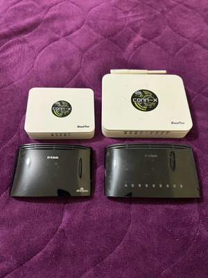 Router Conn-x και διαμοιραστές δικτύου D-Link μεταχειρισμένα