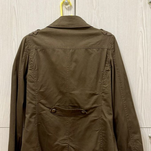 Attrattivo women's jacket like new, size S, brown, asymmetrical zipper