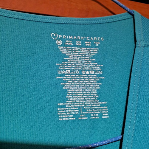 Blue Primark casual dress like new, size M