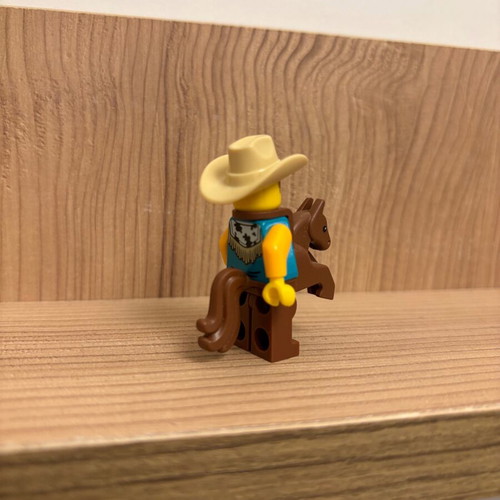 Lego figure Cowboy costume guy used from CMF series 18