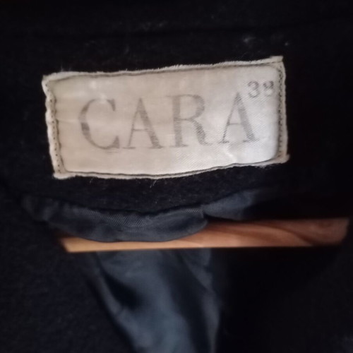 Women's black coat like new, size M