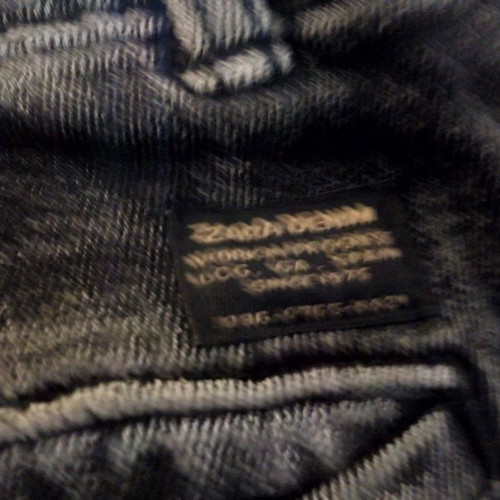 Zara black cargo pants used, kids size 11-12 years