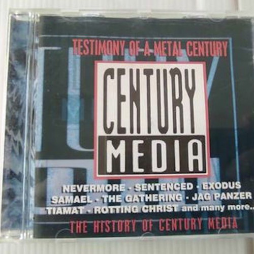 Testimony Of A Metal Century CD used, metal