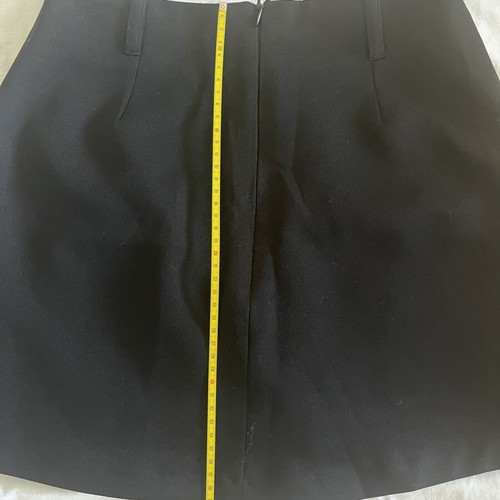 Black short skirt