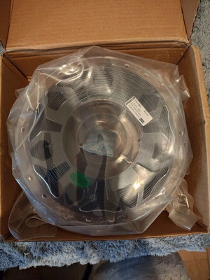 Creality 3D Printer Filament Spool CR-ABS 1.75mm μαύρο 910 γραμμάρια μεταχειρισμένο