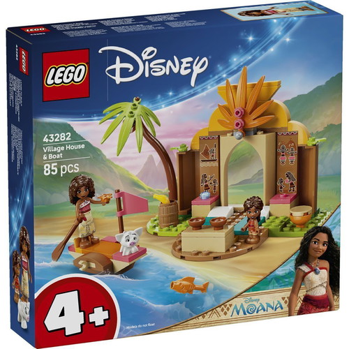 Lego Disney Princess Village House & Boat 43282 new