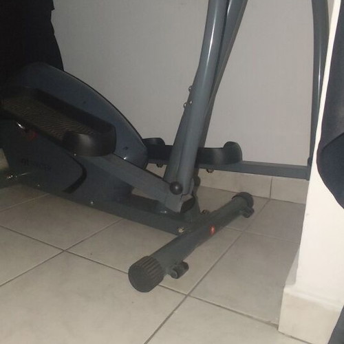 X-fit Spacer Elliptical Machine used, compact size for small spaces