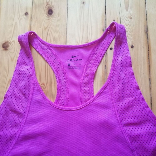 Nike Dri-FIT women's sports tank top, pink, size XL