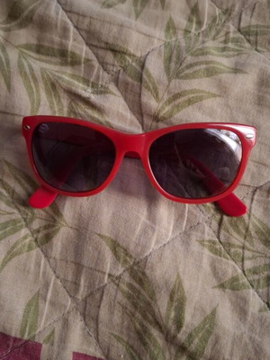 3Guys children's sunglasses with red plastic frame