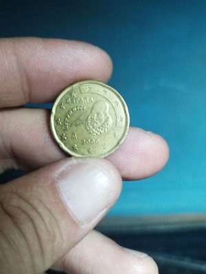 Ισπανικό κέρμα 50 λεπτών ευρώ μεταχειρισμένο, έτους 2000