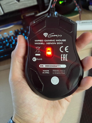 Computer mouse like new with speed adjustment and browser button