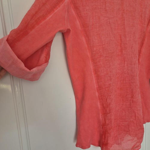 Pologarage coral shirt new, size M 38 10