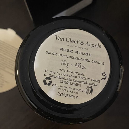 Van Cleef & Arpels scented candle Rose Rouge