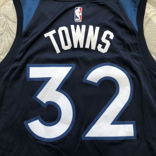 Nike NBA #32 Karl-Anthony Towns Minnesota Timberwolves Swingman Jersey