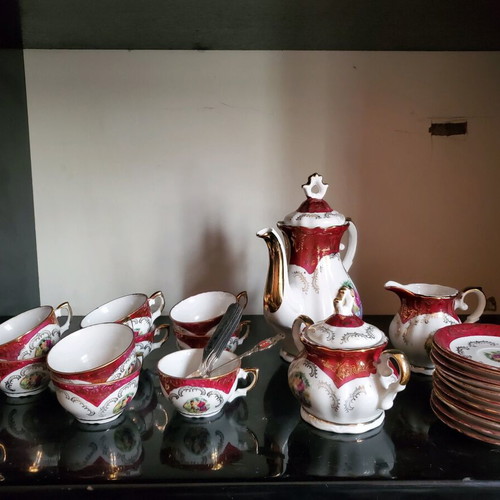 Winterling Bavaria coffee set like new, German porcelain, complete