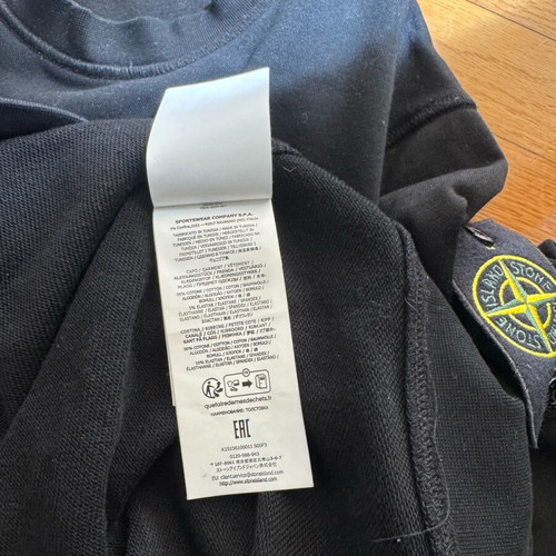 Stone Island Black Classic Crewneck medium used
