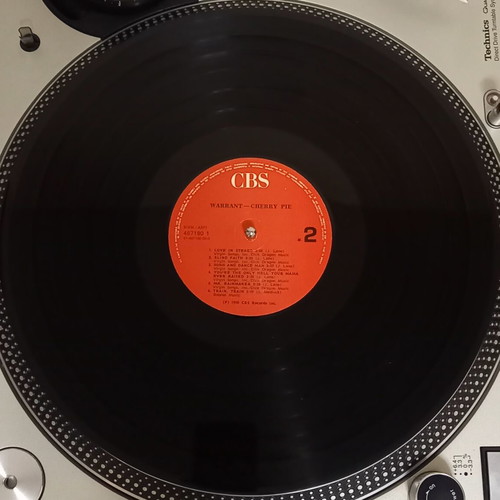 Warrant Cherry Pie vinyl used, rock