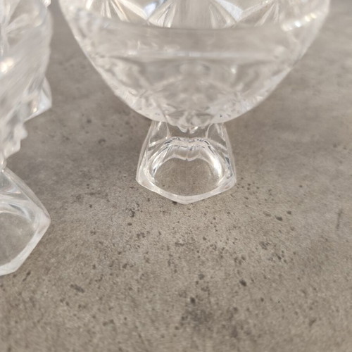 Vintage raki glasses, set of five