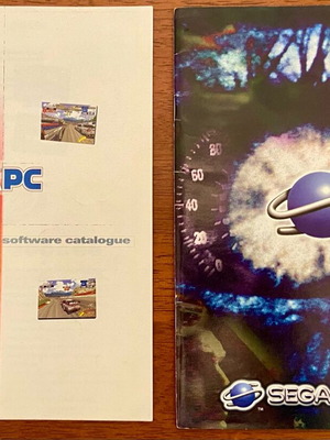 Колекционерски каталози Sega от 90-те в много добро състояние