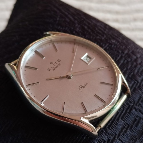 Ρολόι Elite Paris Swiss vintage unisex καινούργιο