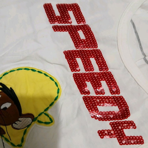 Speedy Gonzales Ice B Iceberg top like new, white cotton