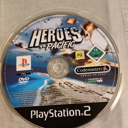 Heroes of the Pacific PlayStation 2 used in very good condition