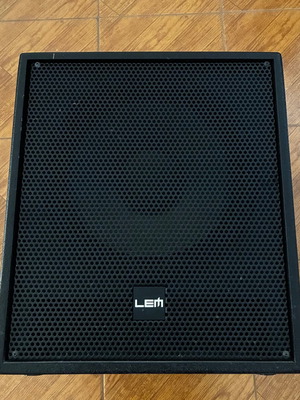 LEM Procon 1250 Plus amplifier and spn125A subwoofer like new
