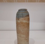 Ceramic vase like new with rustic style and double glaze