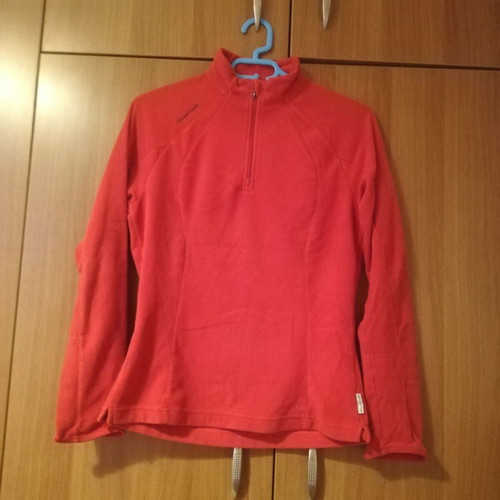 Quechua women's technical fleece like new, pink, size M