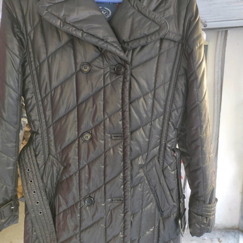 Playlife women's jacket new long black medium