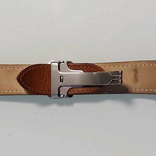 Leather strap for Cartier Roadster watch used