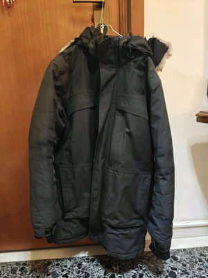 The North Face men's jacket size M used, black