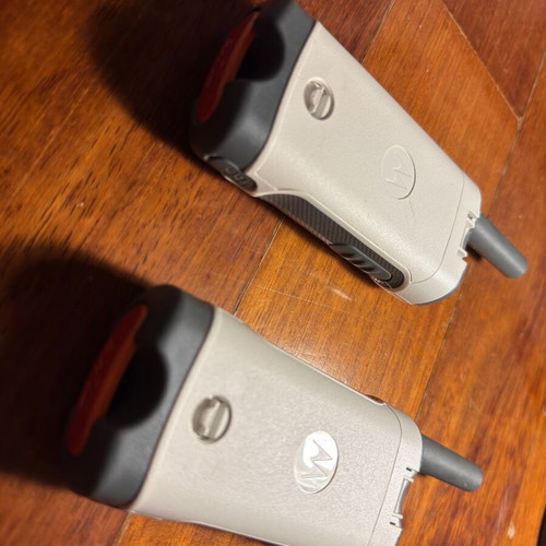 Motorola TLKR T50 walkie-talkie set used, 2 pieces