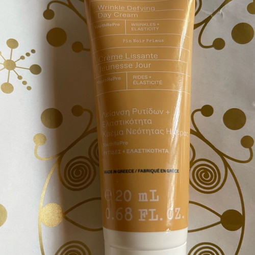 Mini Korres Black Pine wrinkle defying day cream 20ml new