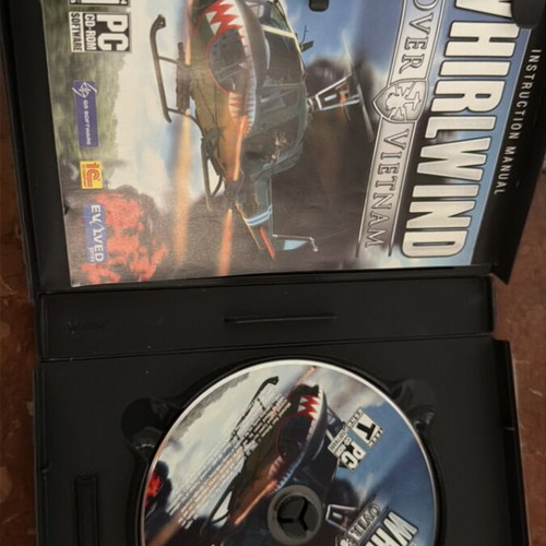 Whirlwind Over Vietnam PC game like new, 2 CDs