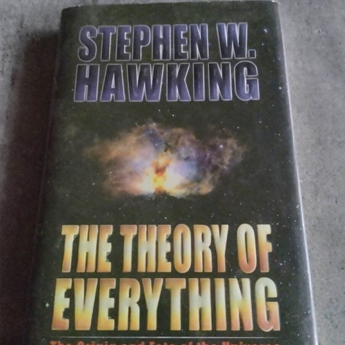 The Theory of Everything hardcover book like new, English