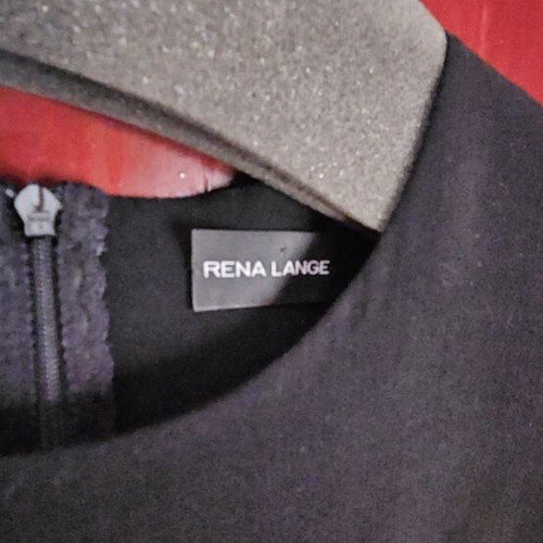 Rena Lange dress used, black, made in Italy, genuine wool, size M