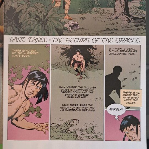 Conan and the Jewels of Gwahlur comic like new