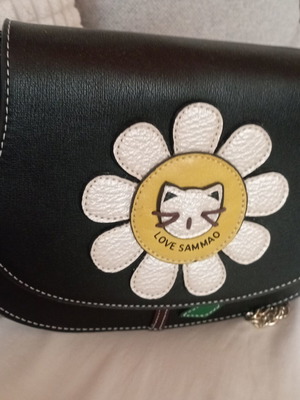 Women's shoulder bag like new, black, crossbody