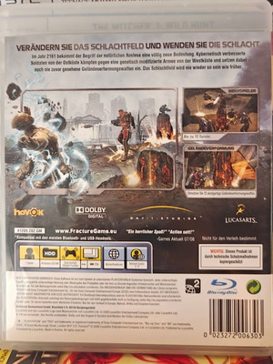 PS3 Fracture game used
