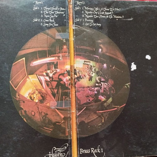 Heaven Brass Rock 1 double vinyl LP 1971 used, progressive jazz-rock